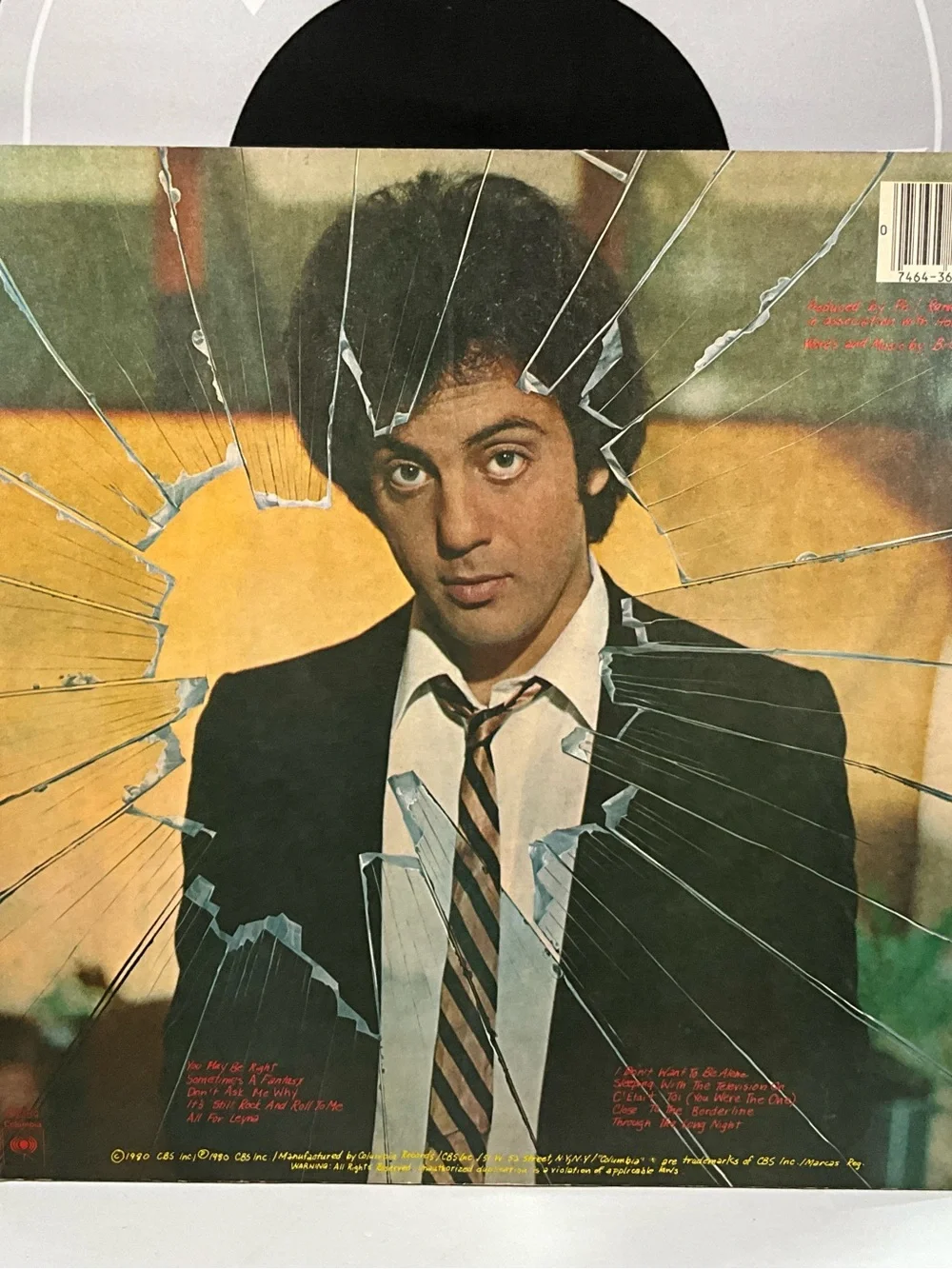 Billy Joel Record Lot - Glass Houses, 52nd Street & Turnstiles LPs - Picture 2 of 9